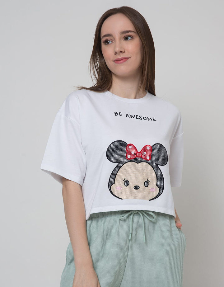 Disney Short Sleeve T-Shirt Tsum2 Q7 Minnie