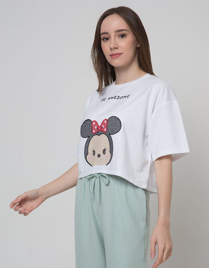 Disney Short Sleeve T-Shirt Tsum2 Q7 Minnie