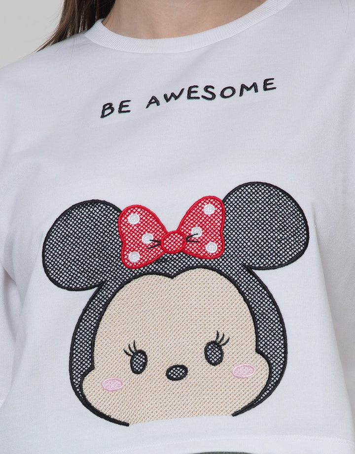 Disney Short Sleeve T-Shirt Tsum2 Q7 Minnie
