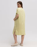 Connexion Mom Short Sleeve Midi Dress Rayon