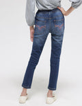 Cardinal Kids Girl Washed Accent 5 Pocket Pants