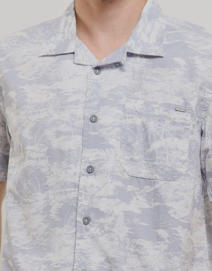 Watchout Casual Beach Tree Kemeja Pria