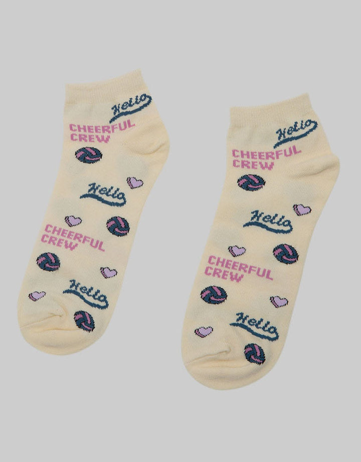 Nevada Sport Full Print Kaus Kaki Ankle Anak