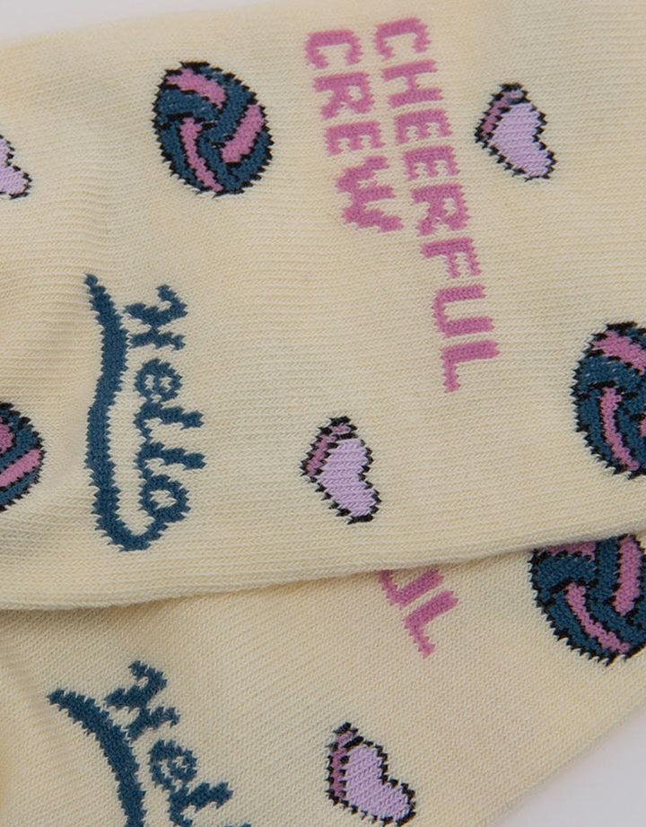 Nevada Sport Full Print Kaus Kaki Ankle Anak