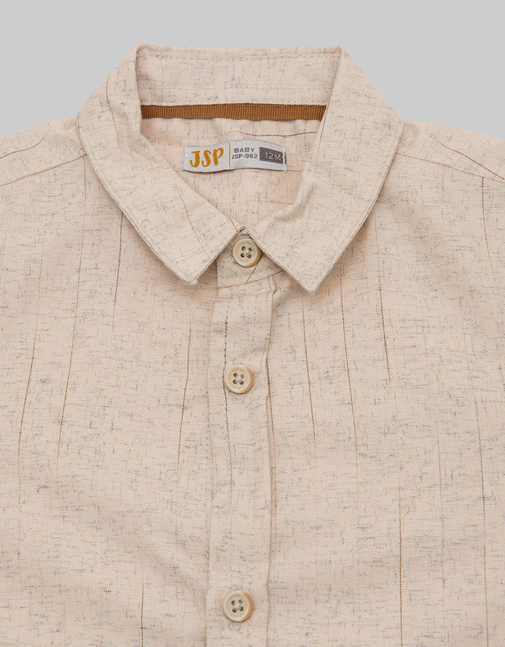 JSP BABY Textured Style Kemeja Anak Laki-laki
