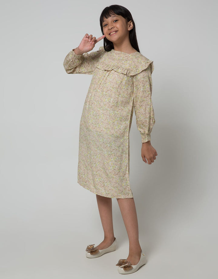 Jsp Girl Dress Print Flower