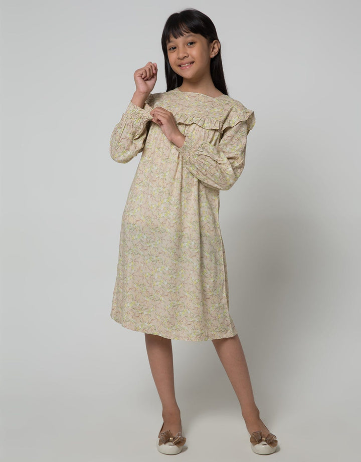 Jsp Girl Dress Print Flower