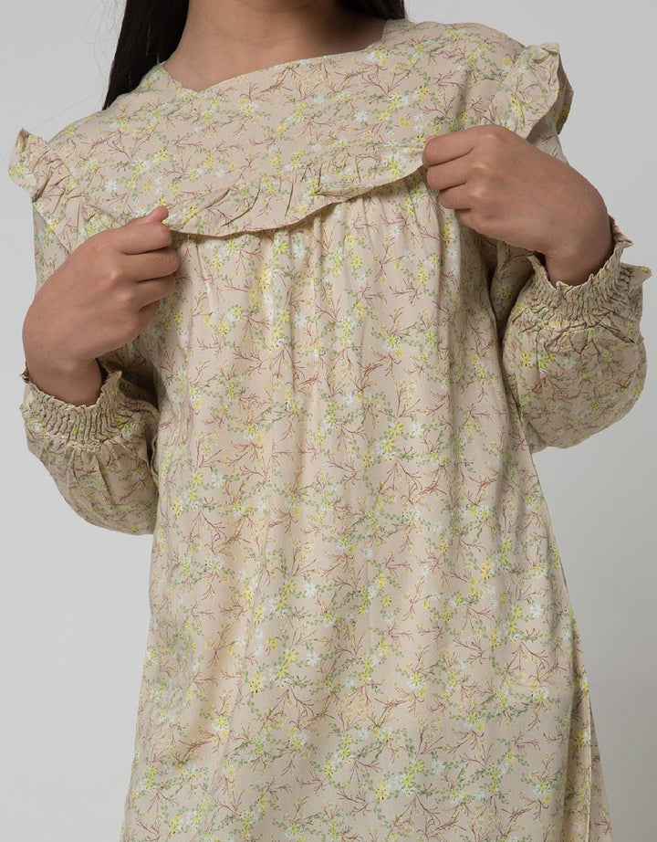 Jsp Girl Dress Print Flower