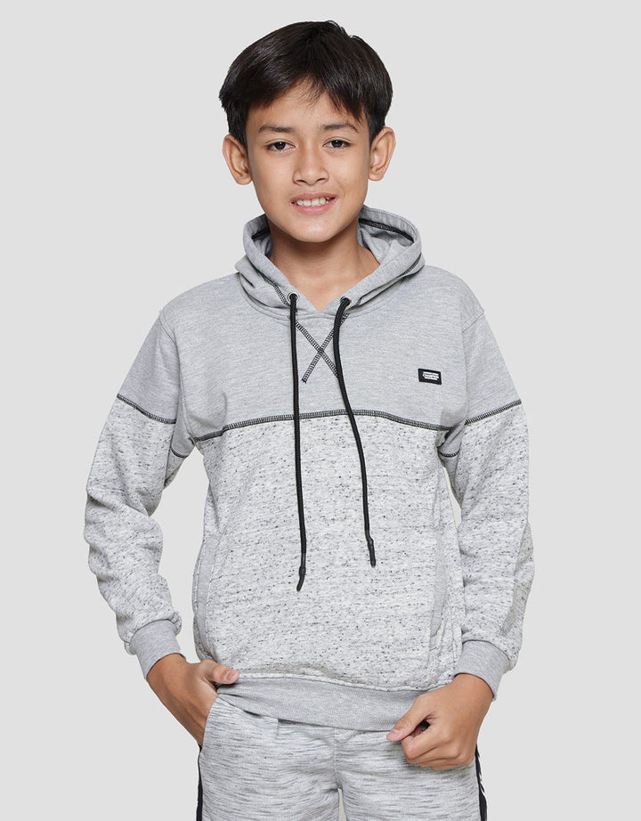 Nevada Sport Sweater Hoodie Textured Anak Laki-laki