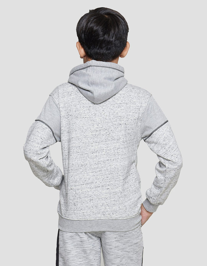 Nevada Sport Sweater Hoodie Textured Anak Laki-laki