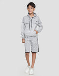 Nevada Sport Sweater Hoodie Textured Anak Laki-laki