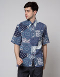 Arjuna Weda Men's Contemporary Batik Shirt