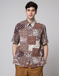 Arjuna Weda Men's Contemporary Batik Shirt