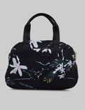Travel Time Print Look Shoulder Bag