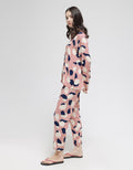 Nevada Long Sleeve Pyjama Pants Big Dots