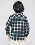 Little M Long Sleeve Shirt Checked Flanel