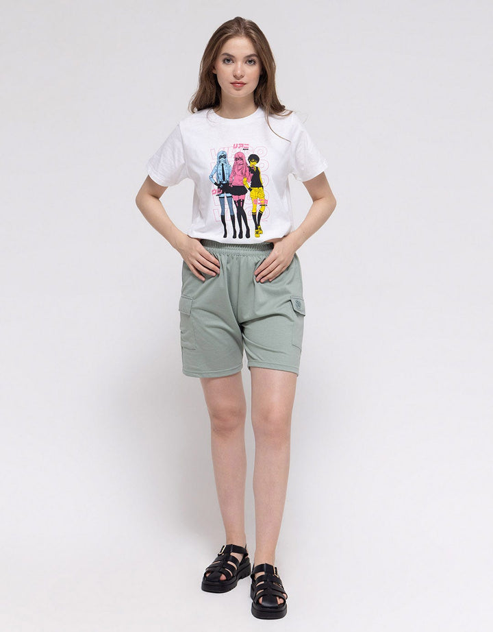 Nevada Short Pants Terry Sld New Cargo