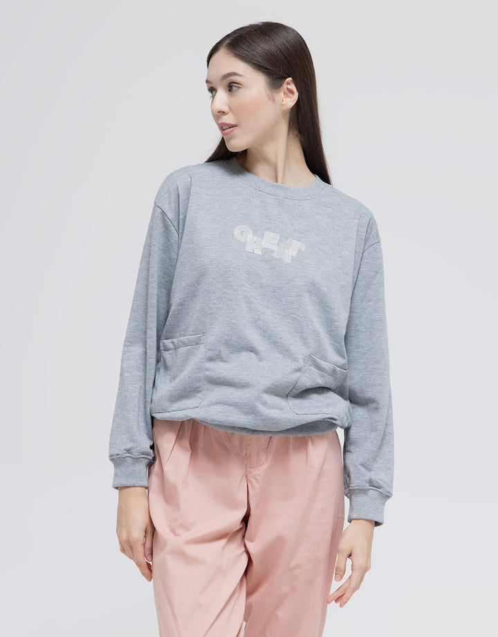 Nevada Sweatshirt Sld With Pocket Great