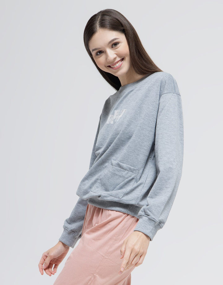 Nevada Sweatshirt Sld With Pocket Great