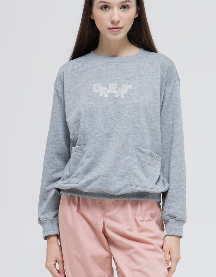 Nevada Sweatshirt Sld With Pocket Great