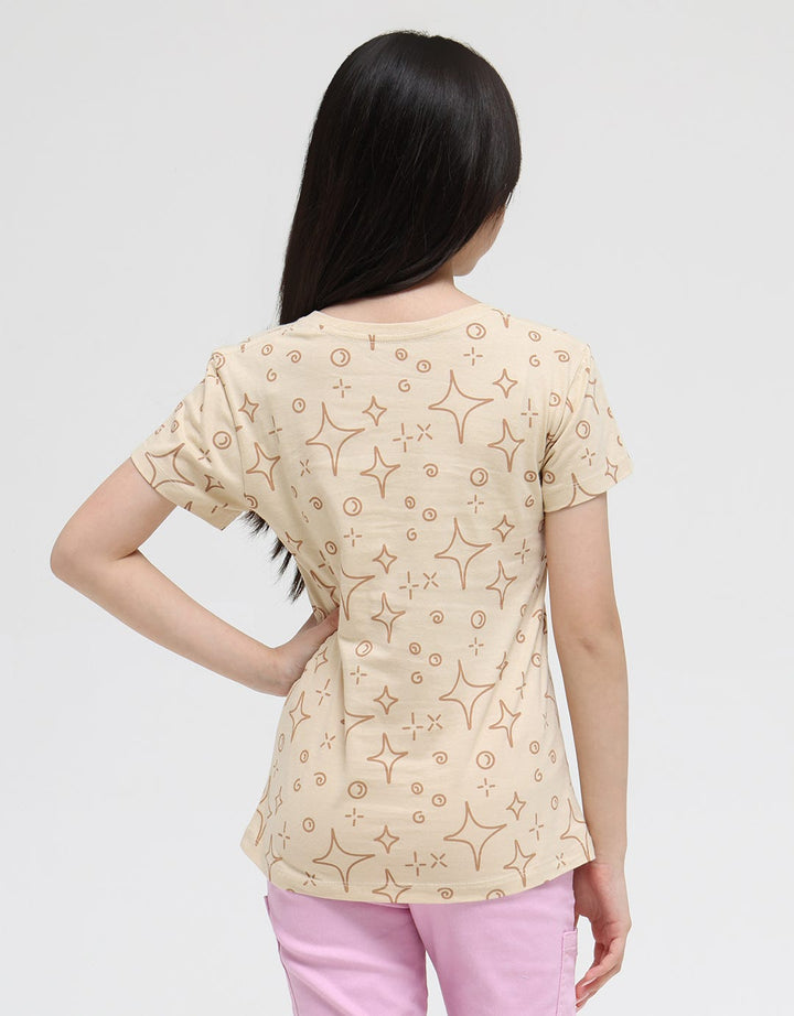 Aero Short Sleeve T-Shirt Fullprint Kantong Bawah Cat