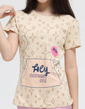 Aero Short Sleeve T-Shirt Fullprint Kantong Bawah Cat