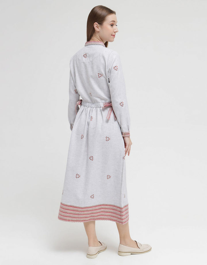 Triset Casual Dress Motif