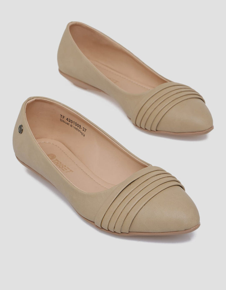 Triset Croissant Flat Shoes Women