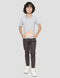 Little M Short Sleeve T-Shirtdino Stripe