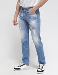 Lois Slim Fit Jeans Ripped Detail