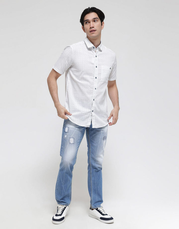 Lois Slim Fit Jeans Ripped Detail