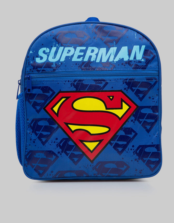 Character Superman Backpack Tas Anak Laki-laki