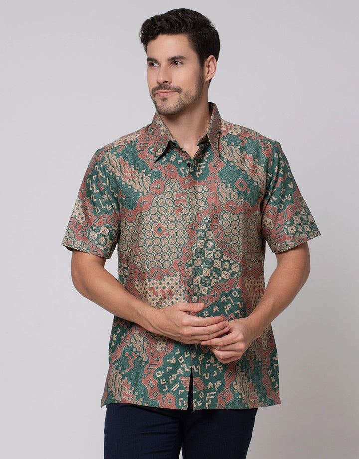 Adikusuma Hem Batik Aksara Lontara
