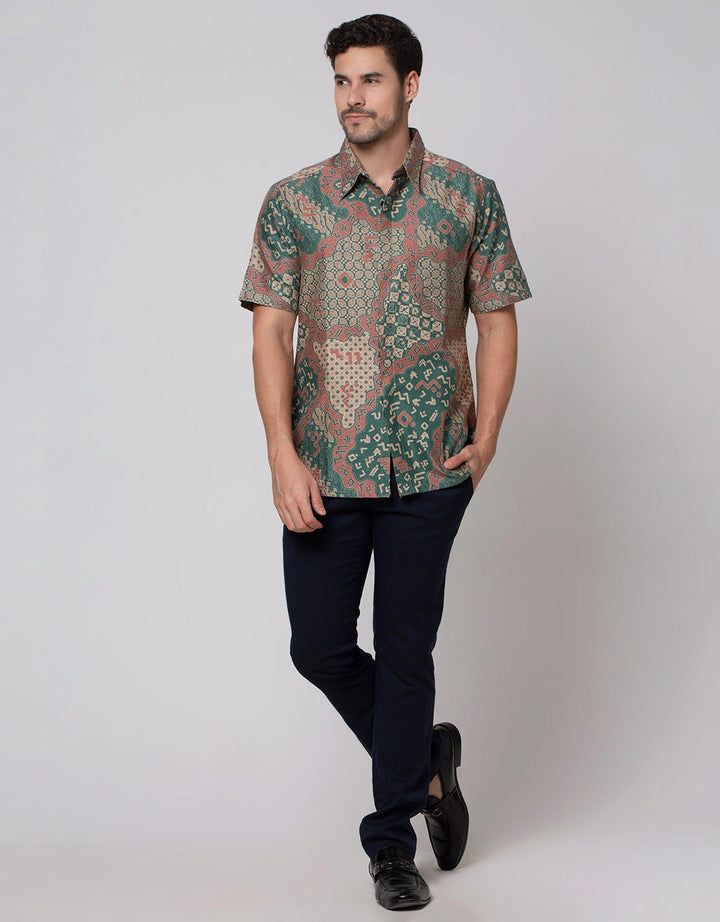 Adikusuma Hem Batik Aksara Lontara