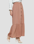 Annisa Layer Button Front Rok Wanita