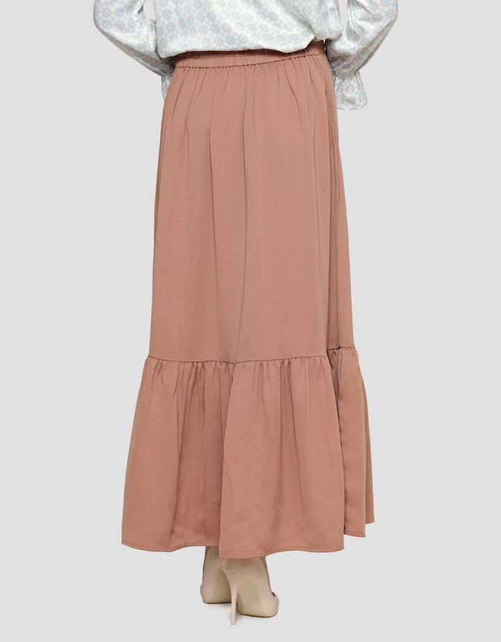Annisa Layer Button Front Rok Wanita