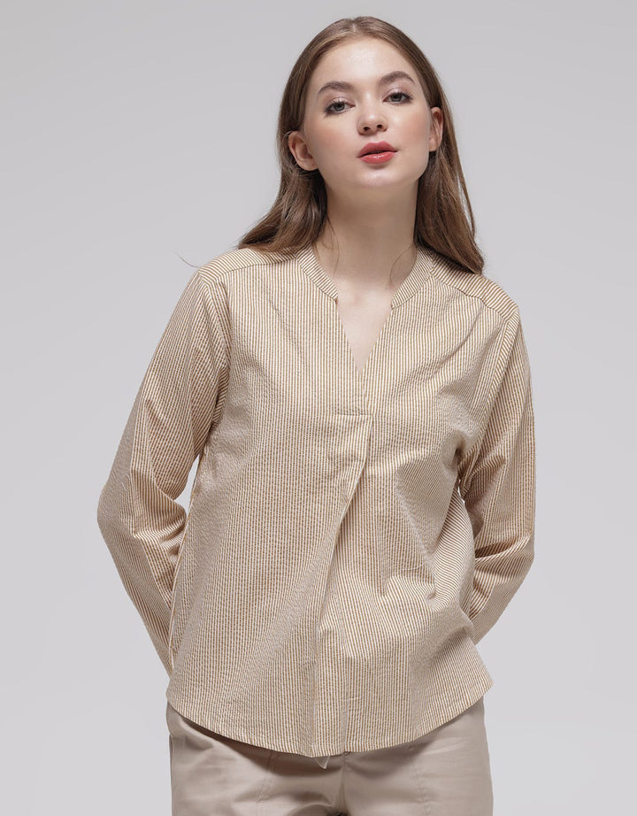 Connexion Ripple Stripes Women's Blouse