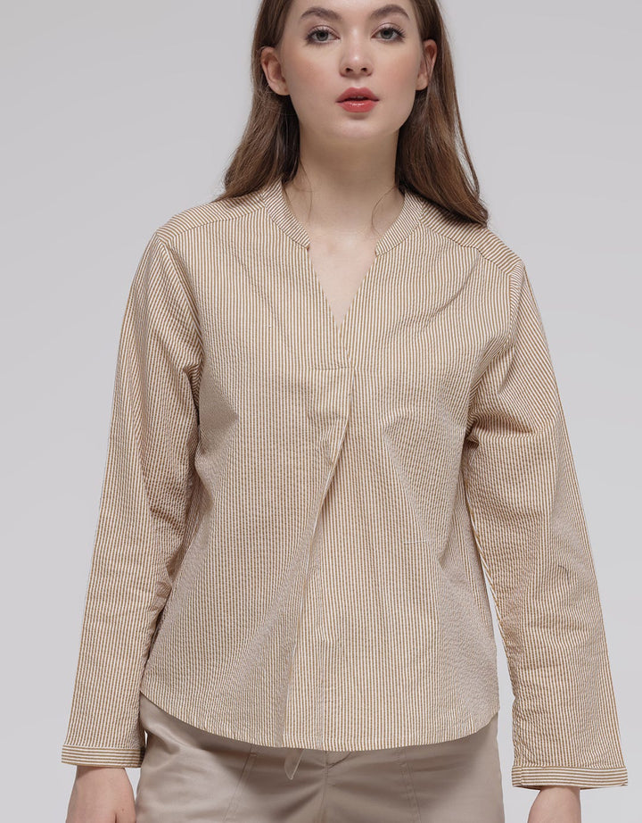 Connexion Ripple Stripes Women's Blouse