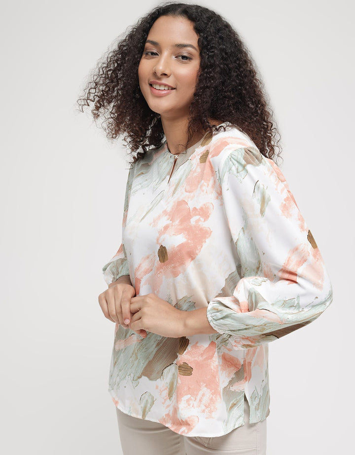 St. Yves Papertouch Printed Blouse for Women