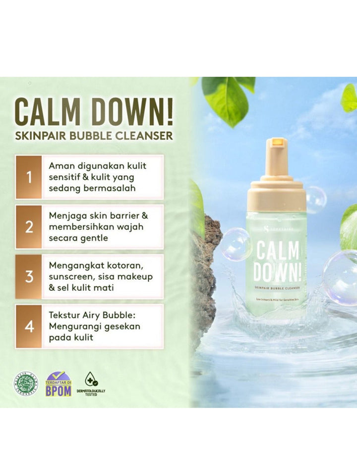 Somethinc Calm Down Skinpair Bubble Cleanser 120Ml