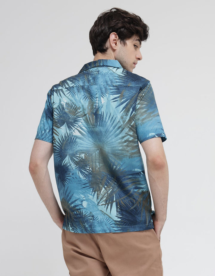 Walrus Shirt Studio Leaf Print