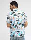Walrus Abstract Print Men's Shirt