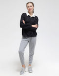 Nevada Sweatshirt Woven Collar