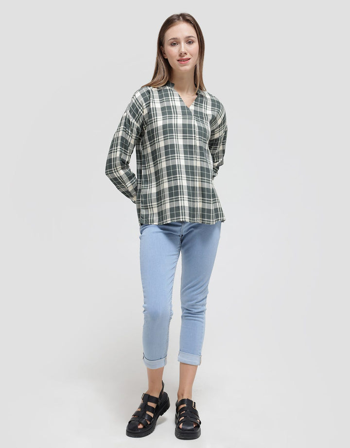 Connexion Women's Long Sleeve Hi Neck Skipper Shirt