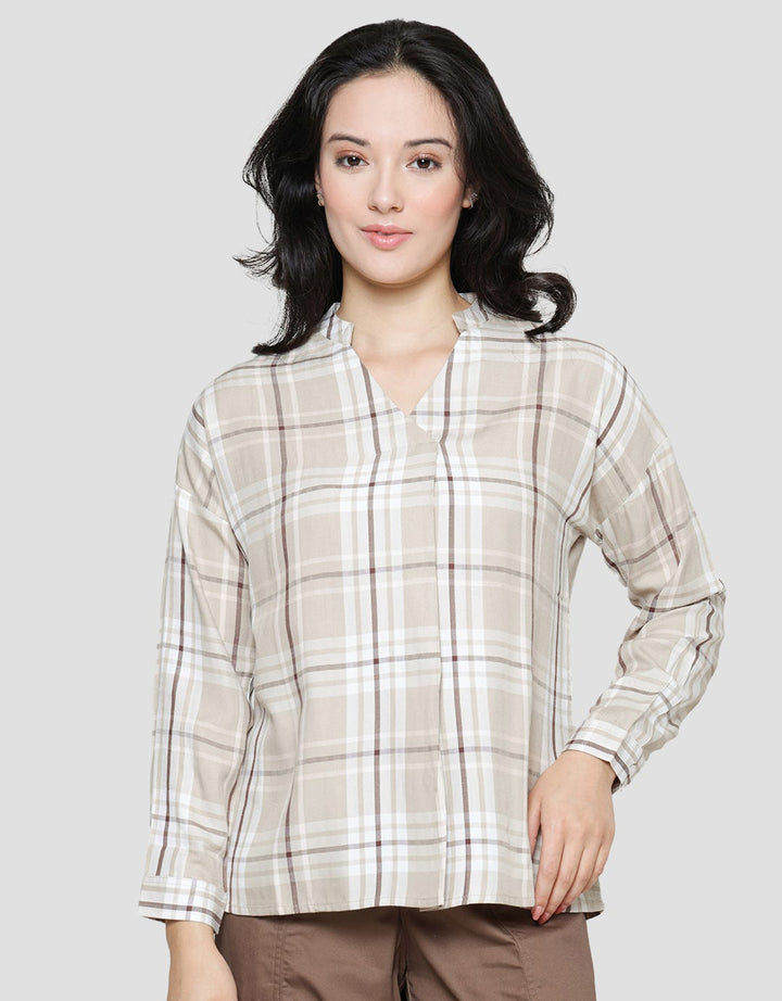 Connexion Women's Long Sleeve Hi Neck Skipper Shirt