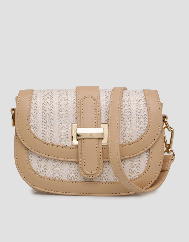 Nevada Mini Gold Tas Crossbody Wanita