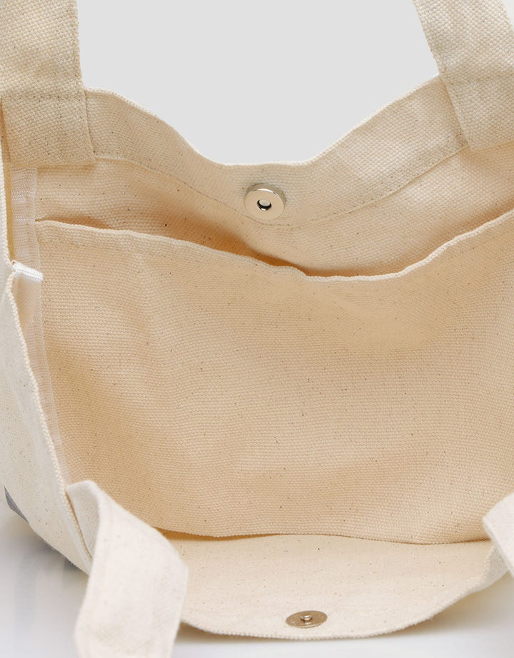 Nevada Shoulder Bag Canvas Print Teddy Bear