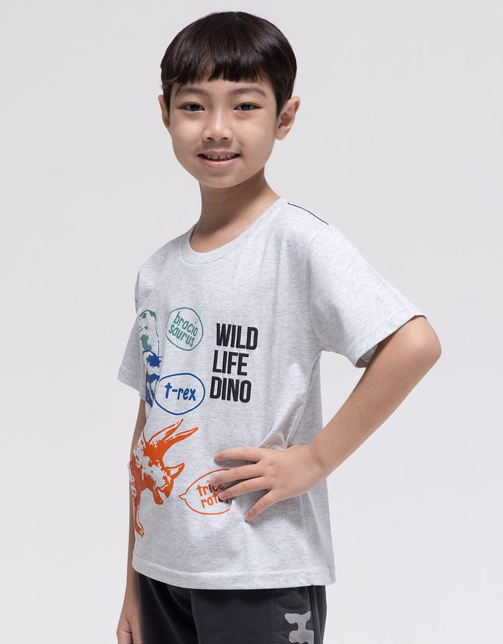 Little M Short Sleeve T-Shirt Best Buy Dino Bracio Saurus