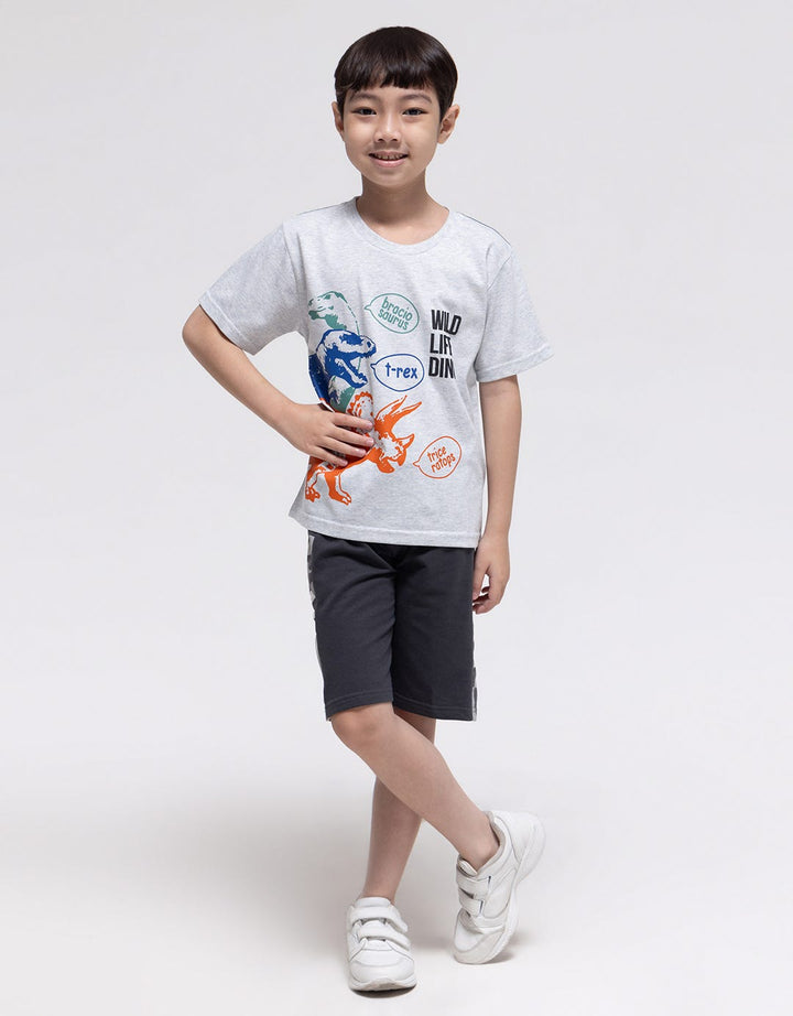 Little M Short Sleeve T-Shirt Best Buy Dino Bracio Saurus