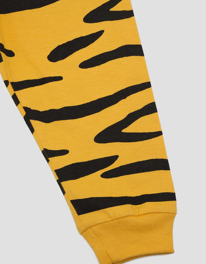 Pipiniko Top-Bottom Set Jersey Pants Tiger